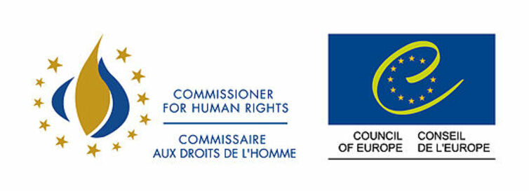 Medium logo of the council of europe commissioner for human rights